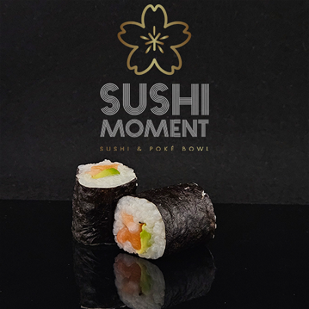 Sake avocado maki 6 Stuks