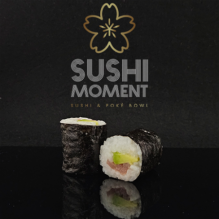 Tuna avocado maki 6 Stuks
