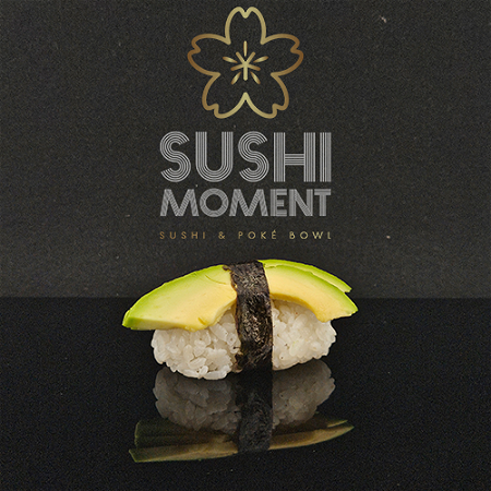 Avocado nigiri 2 Stuks