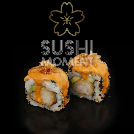 Ebi spicy tuna roll 8 Stuks