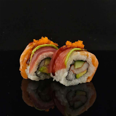 Rainbow roll 8 Stuks