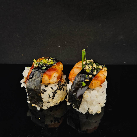 Black tiger roll 8 Stuks