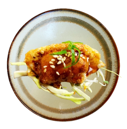 213. Shrimp Gyoza 6 pcs  · 蝦煎餃 6粒