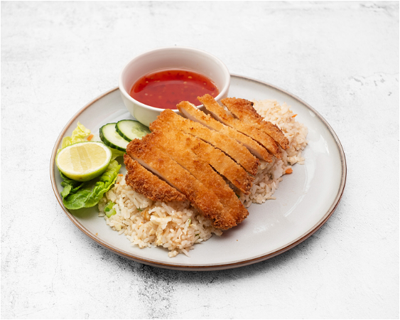 Kao Phad - Crispy Chicken