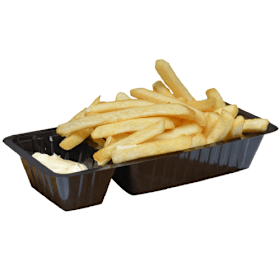 Patat met saus