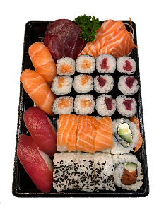 Salmon & Tuna sushi/sashimi box (30 st./pcs.)