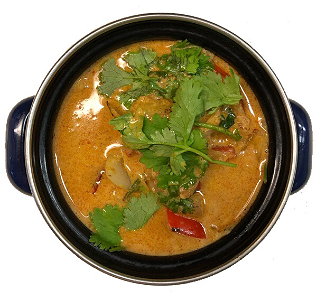 Thai Red Curry Garnalen / Shrimps