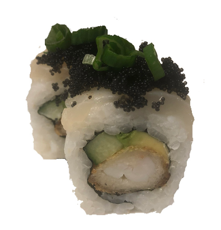 Flamed Sea Bass roll (4 STUKS)