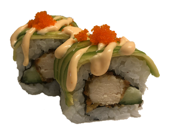 Spicy softshell roll