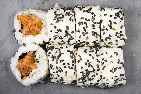 Fried ebi roll (4 stuks)