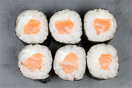 Cream cheese sake maki (3 stuks)