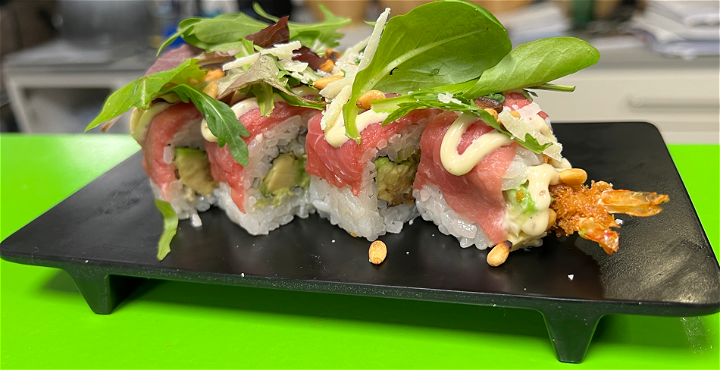Carpaccio Dragon roll (4 stuks)