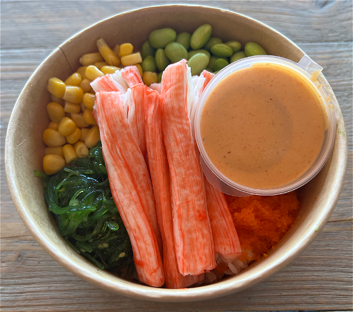 California poké bowl