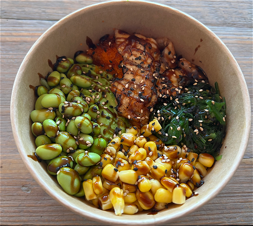 Unagi poké bowl