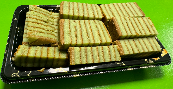 Spekkoek (pandan smaak)