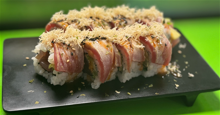 Fire and Ice Tuna roll (4 stuks)