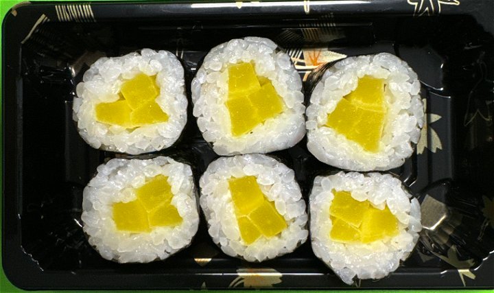 Takuwan maki (3 stuks)