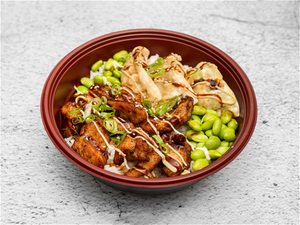 Karaage Gyoza Don