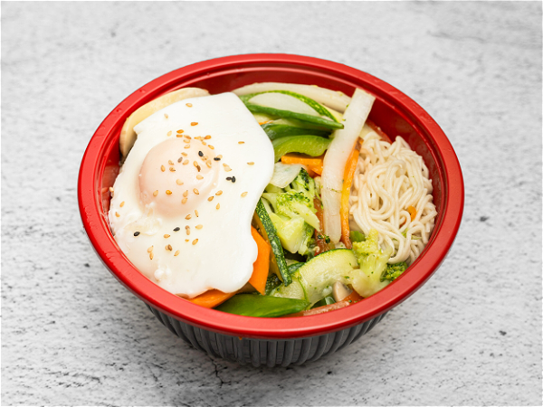 Bamisoep inclusief groenten