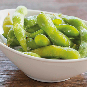 Edamame (Japanse sojabonen met zeezout)