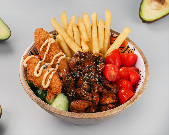 Kapsalon Bowl Extra Kippig
