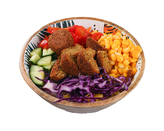 Poké Bowl Homemade Falafel