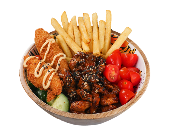 Kapsalon Bowl Extra Kippig
