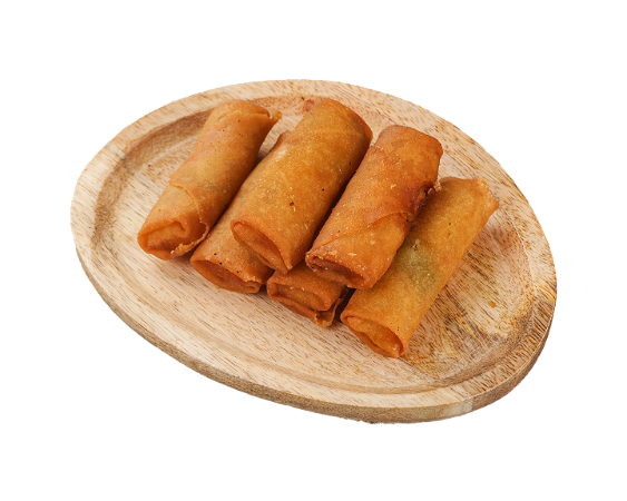 Vegetarische mini loempia's