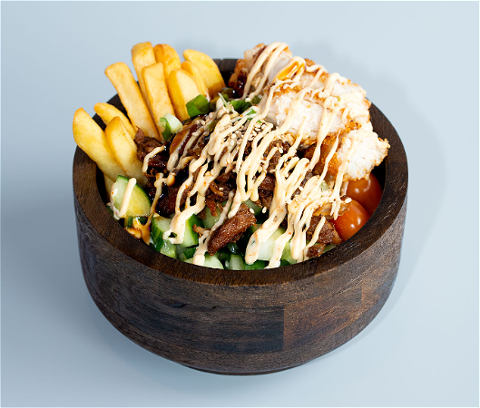Kapsalon Bowl Extra Kippig
