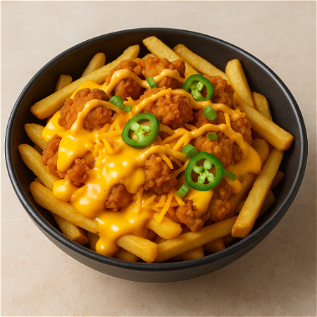 Crispy Cheesy Fries Bowl