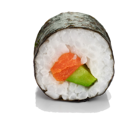 Maki komkommer zalm