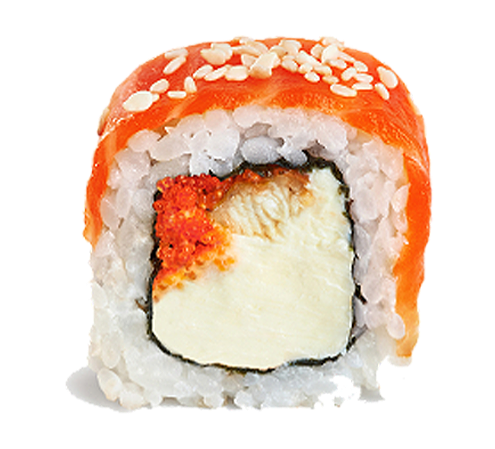 Uramaki zalm creamcheese