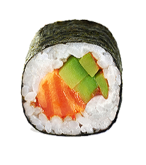 Maki zalm avocado