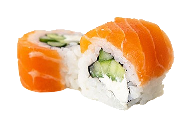 Uramaki komkommer salmon