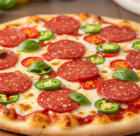 Devils hot pizza