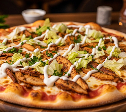 Pizza kipshoarma