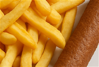 Patat Mayo met 1x Frikandel