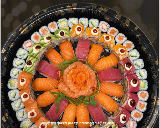 Sushi Zilverstadbox 