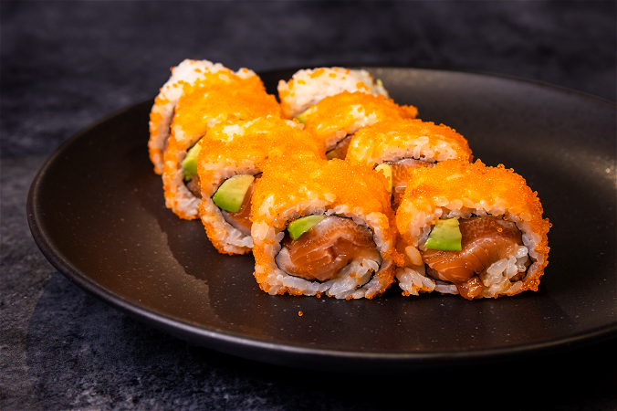 Zalm avocado maki