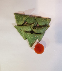 Green samosa