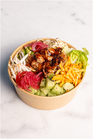 Special Bowl: Teriyaki Pulled Chicken