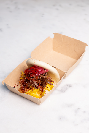 Bao bun pulled beef