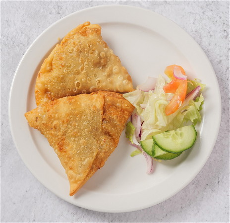 Samosa Vegetarian/Chicken (2 stukjes)