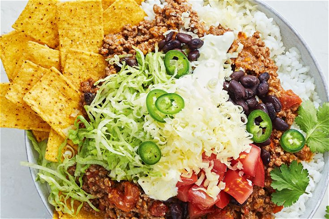 Mexican bowl chicken 