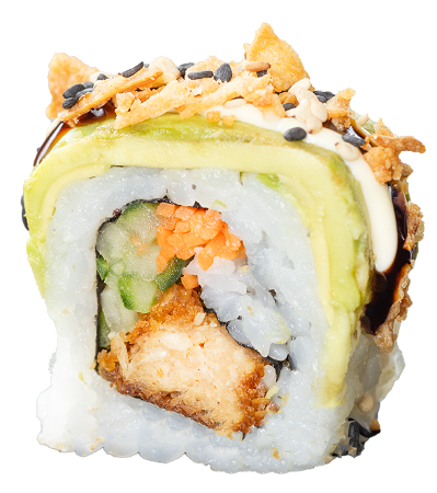 Vega Chicken Dragon Roll