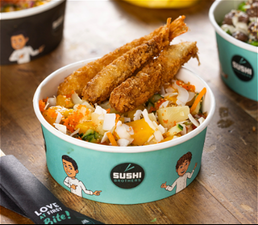 SHRIMPLY THE FRUITIEST POKE BOWL