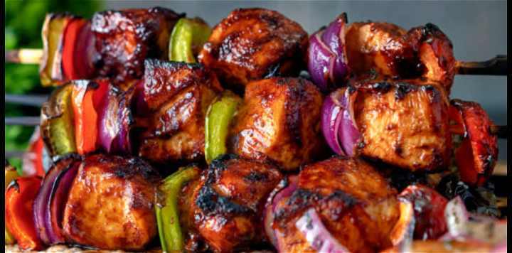 Lamb tikka shashlik