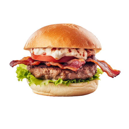 Br. Bacon burger