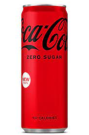 Coca-cola zero 33cl blik