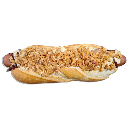 Bacon BBQ dog